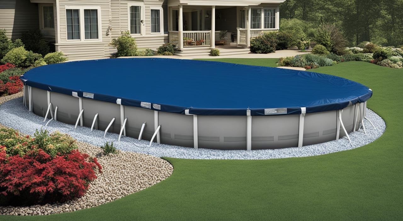 Tapis de piscine Réglable Noir 750 x 372 cm Tissu non tissé | Leroy Merlin Tapis de piscine Réglable Noir 750 x 372 cm Tissu non tissé | Leroy Merlin