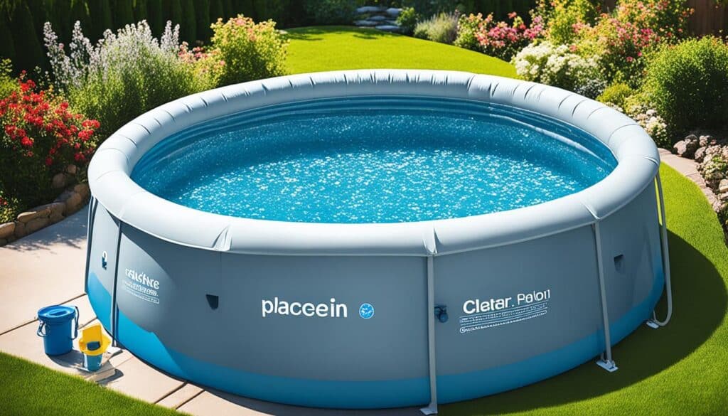 filtration eau piscine gonflable